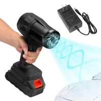 Battery Blower Electric Cordless Snow Blower Rechargeable Powerful Blowing Cleaning Fan Device Air Duster For Driveway Lawn