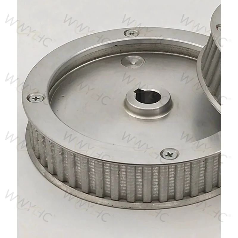 1PC 50 Teeth Timing Pulley, Milling Machine Spindle Motor Synchronous Drive Belt Pulley