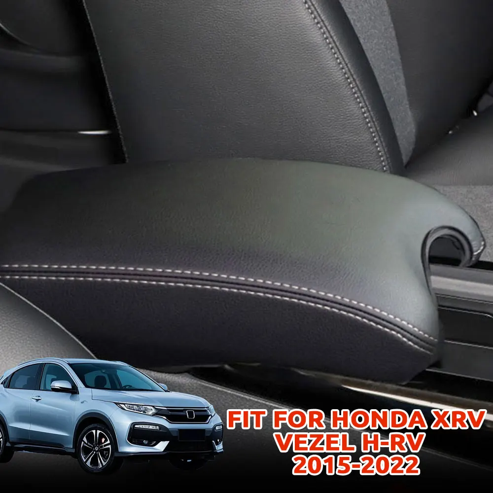 

Чехол на подлокотник автомобиля для Honda XRV Vezel H-RV 2015-2022, чехол из микрофибры, водонепроницаемый и устойчивый к царапинам, прямая установка