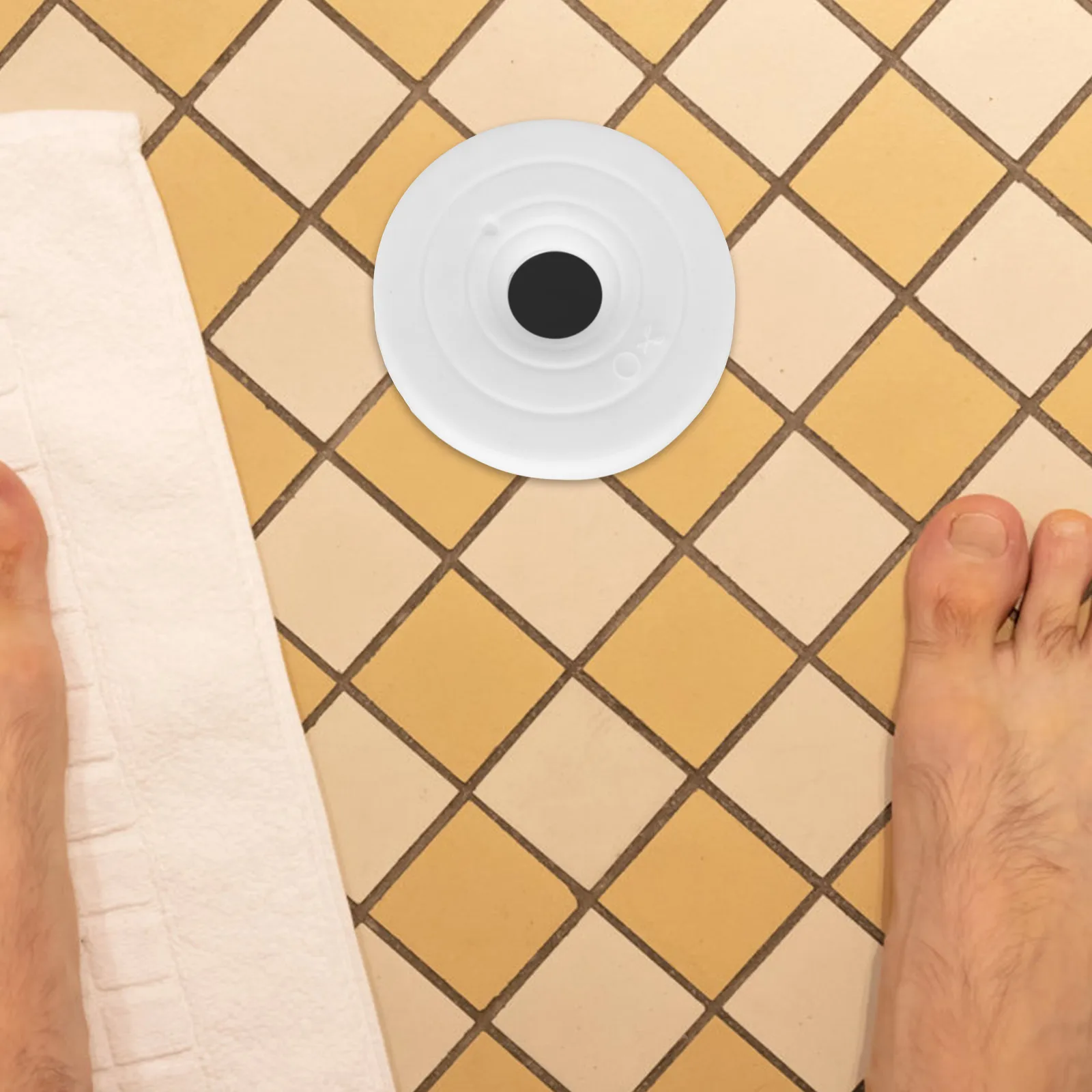 

Sewer Pipe Odor Sealing Ring Shower Drain Backflow Preventer Silica Gel Proof Core