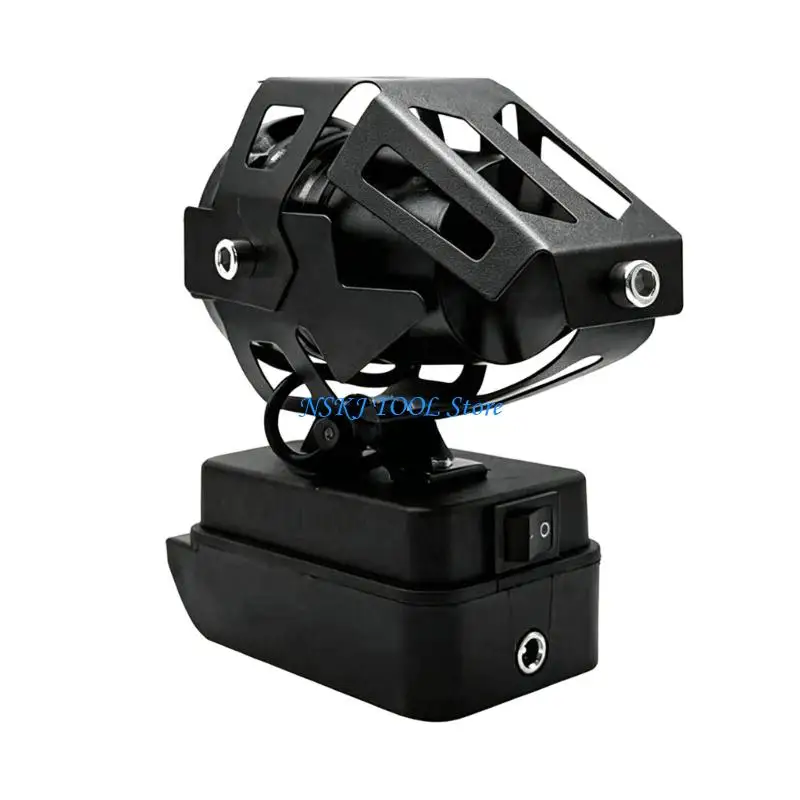L8RC Functional 21V Rechargeable Handheld Light With Low weight Body LED Work Light For 21V Battery Systems Outdoor Activity