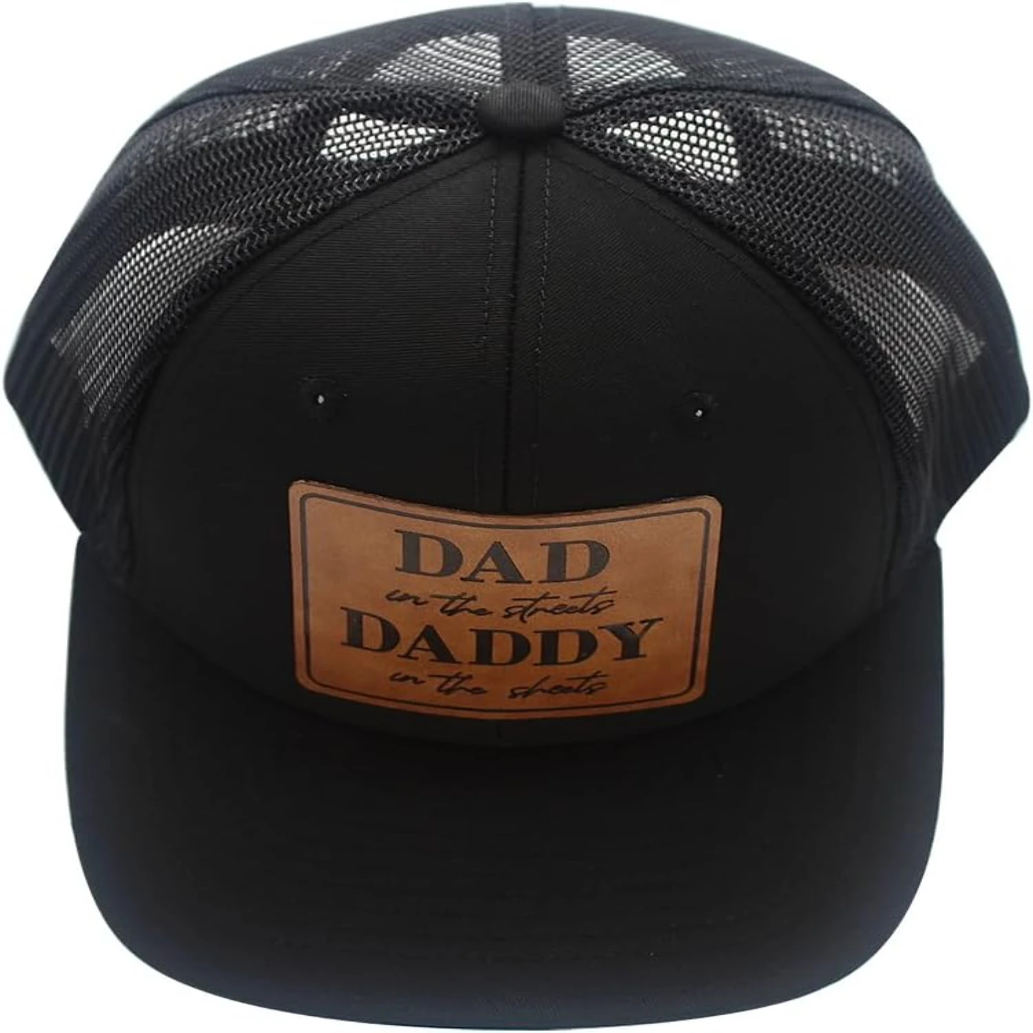

Stylish and Durable Leather Baseball Cap for the Dad who Rocks in the Streets and in the Sheets! A Classy and Long-lasting Gift