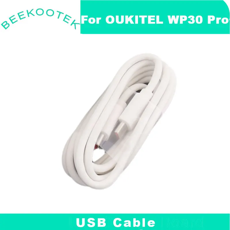 New Original OUKITEL WP30 Pro Charger Official Quick Charging Adapter USB Cable Data Line Parts For OUKITEL WP30 Pro Smart Phone