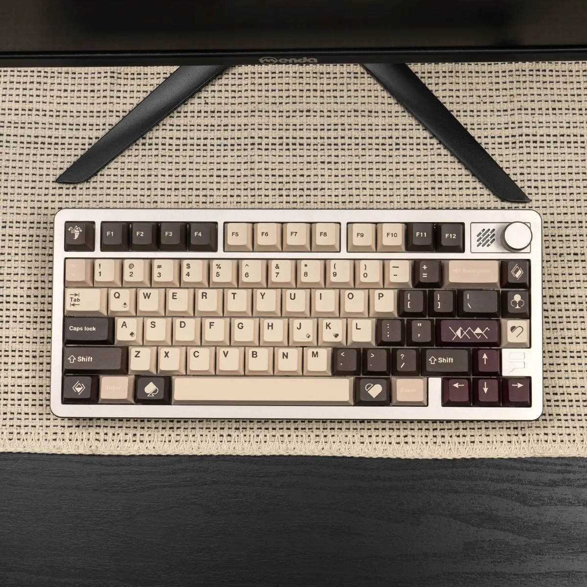 GMK Poker Theme Keycap Set 129key PBT Custom Retro Keyboard Cap Cherry Profile Gaming KeyCap for Mechanical Keyboard Accessories