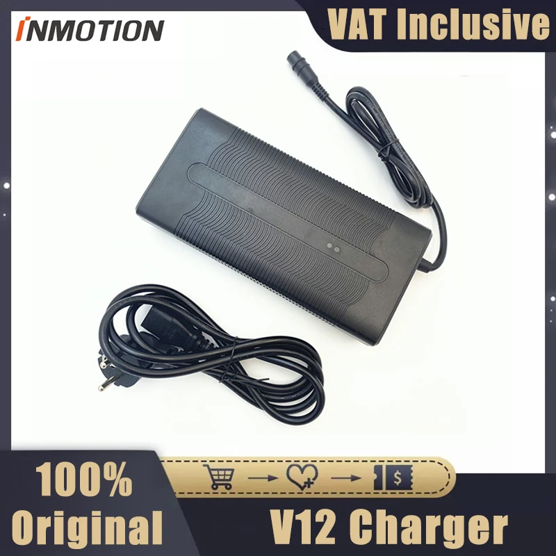 Original Inmotion V12 Charger Accessories for INMOTION V12 Electric Wheel Official V12 Chager Part INMOTION Spare Part