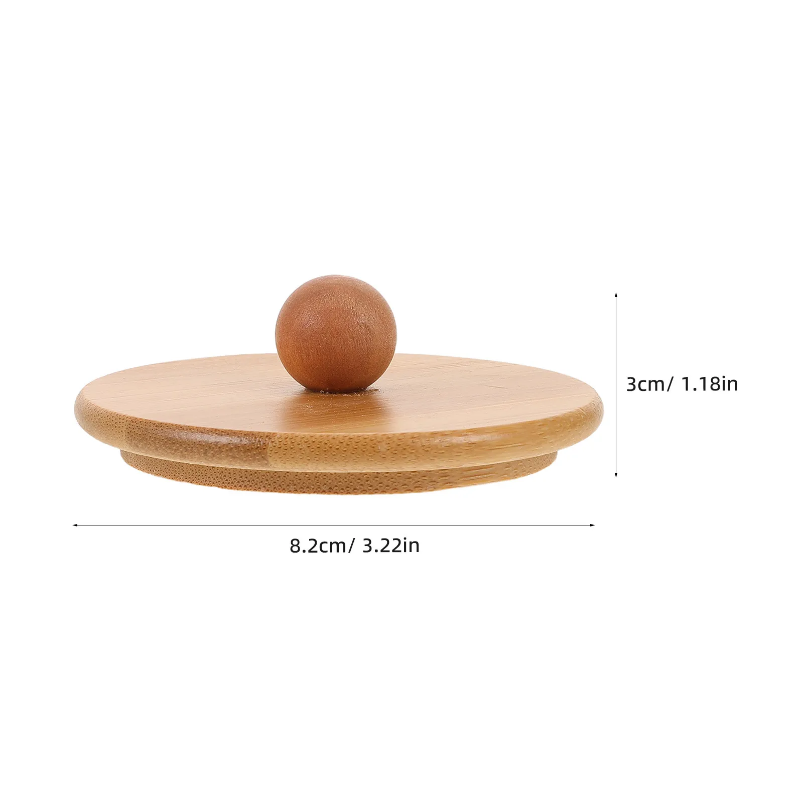 Bamboo Wine Glass Cover Topper Protector Dustproof Aroma Preservation Wine Tasting Glass Lid Outdoor Drink Cover Reusable