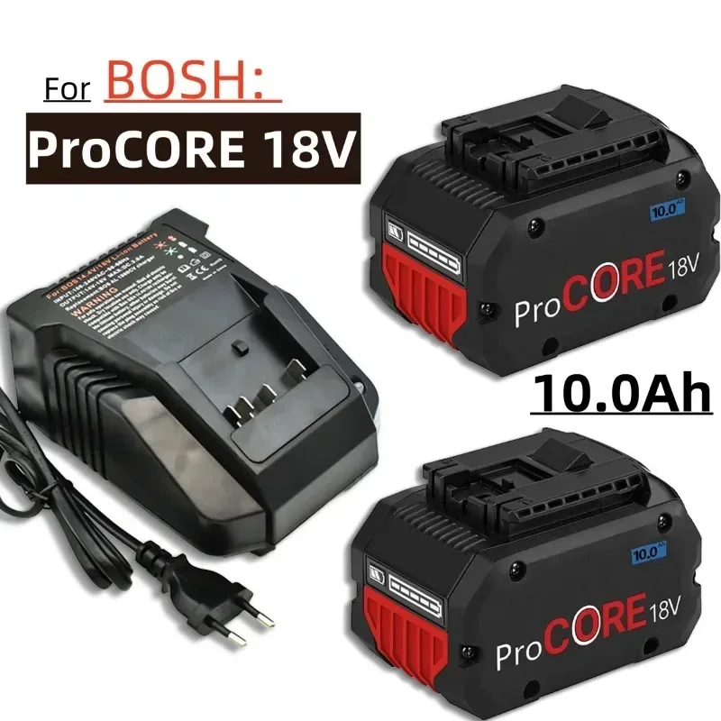 인기 있는 18V-10.0Ah ProCORE 교체 배터리, 보쉬 18V 프로페셔널 시스템 무선 공구 BAT609, BAT618과 호환