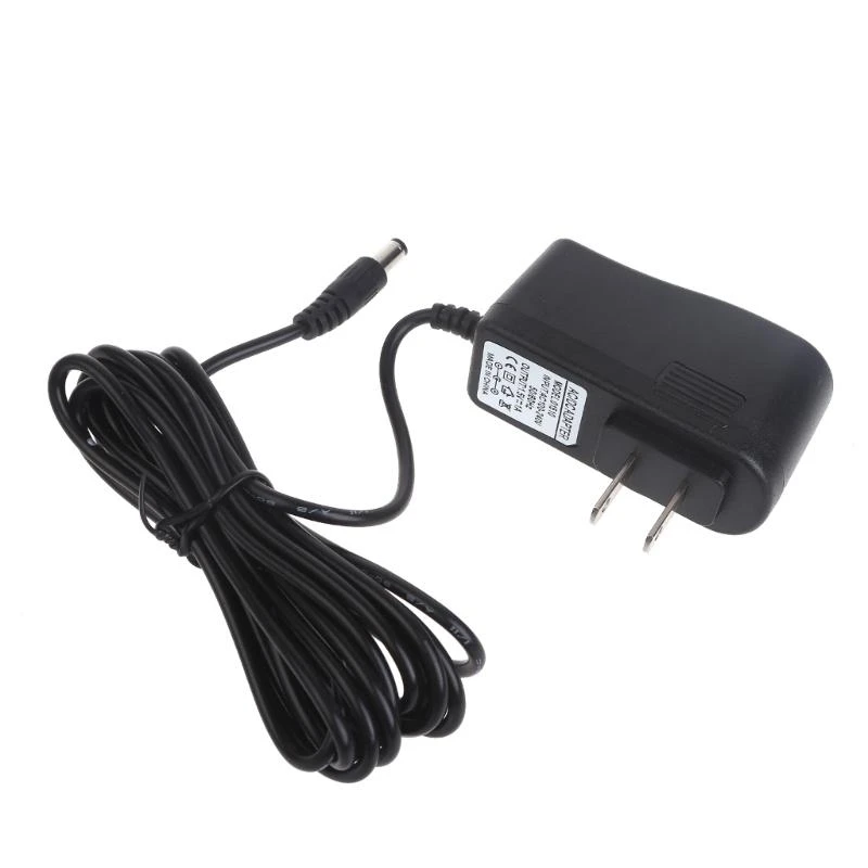 

652F 1 Set 1.5V1A Power Supply Adapter with Clip Cable Power Cord Replace 1.5V AA//C/D Battery for Hygrothermograph