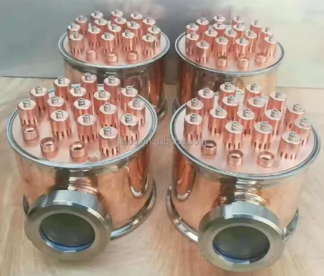 

10-12-секционная колонна из нержавеющей стали с медной пенопластовой вставкой для дистилляции, оборудование для дистилляции эфирных масел, самогонные аппараты