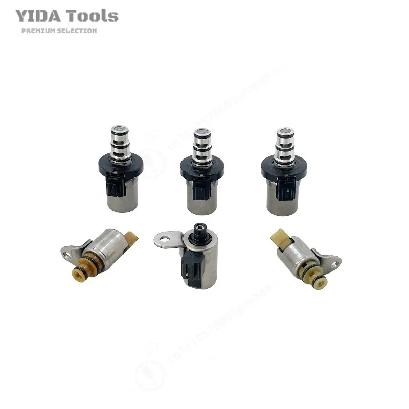YIDA  4F27E FN4A-EL Transmission Solenoid Valve Kit 6PCS Automatic Gearbox Remanufactured