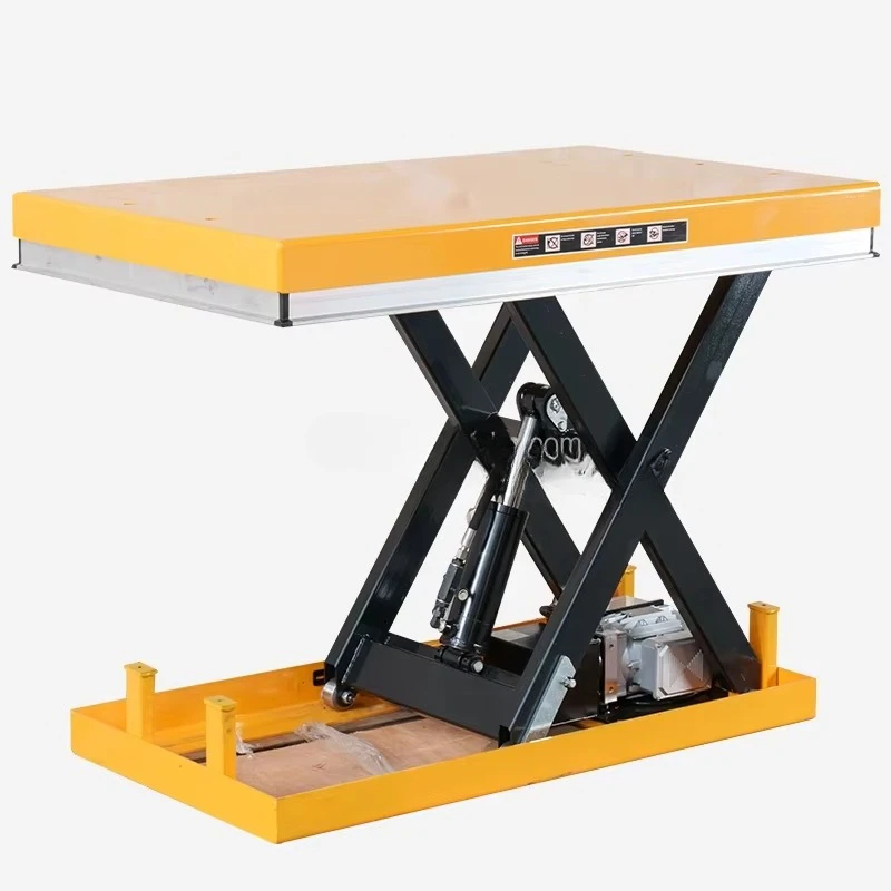 

1001 1000KG 1m China Hydraulic Electric Lifting Table Working Platform Industrial Fixed Scissor Lifting Table
