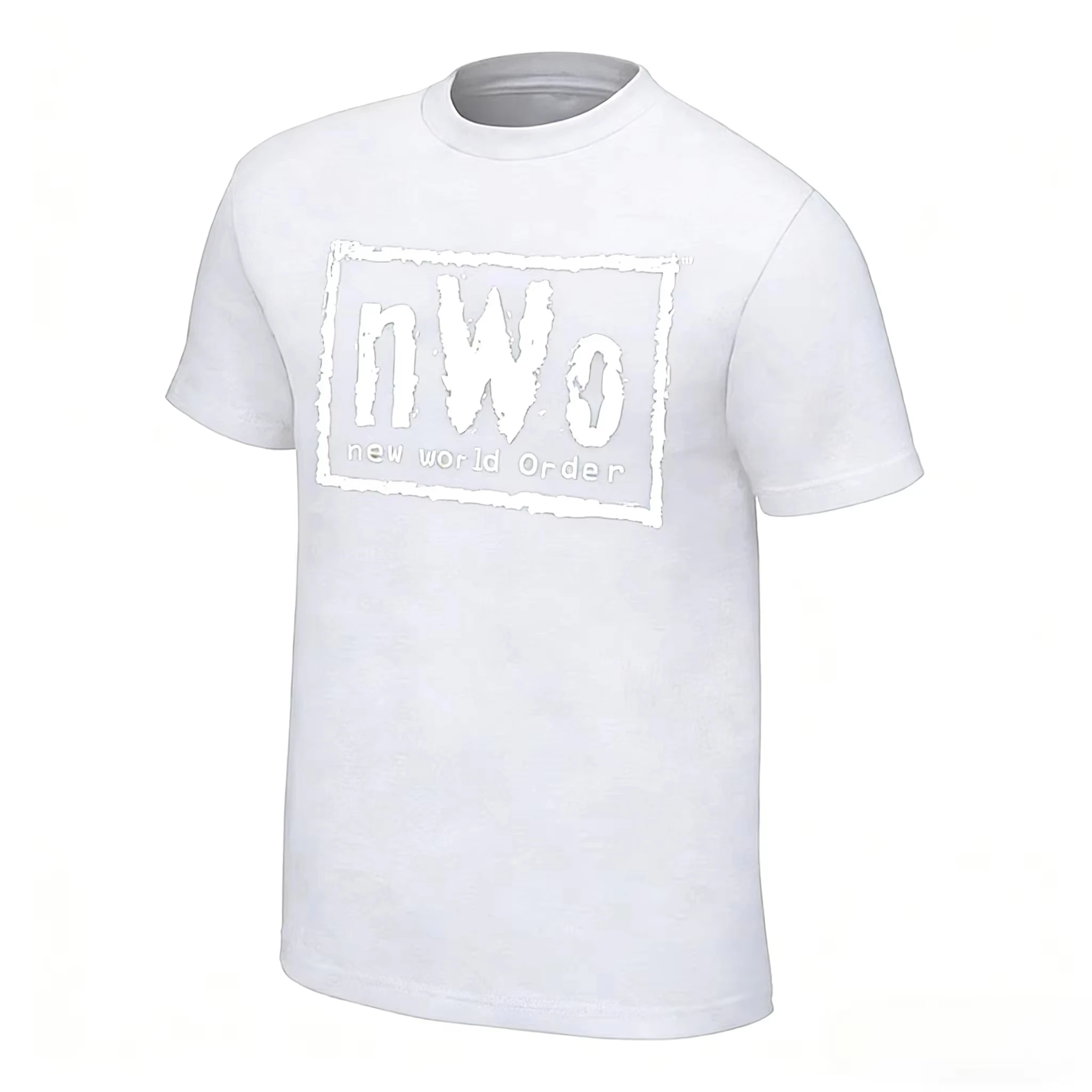 2026 New NWo The Third Man Cotton Men's Shirt Oversized Retro Print Graphics Shirts Summer Women's Y2k O-