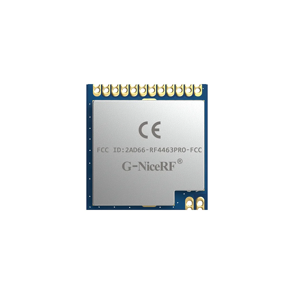 RF4463PRO 100mW High-performance, Long-range, Low-power Industrial-grade Si4463 Wireless Module
