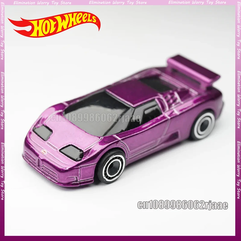 Hot Wheels Treasure Hunt Alloy Diecast Car Models Bugatti Dodge Hellcat McLaren 1:64 Collectible Display For Car Collectors Kids