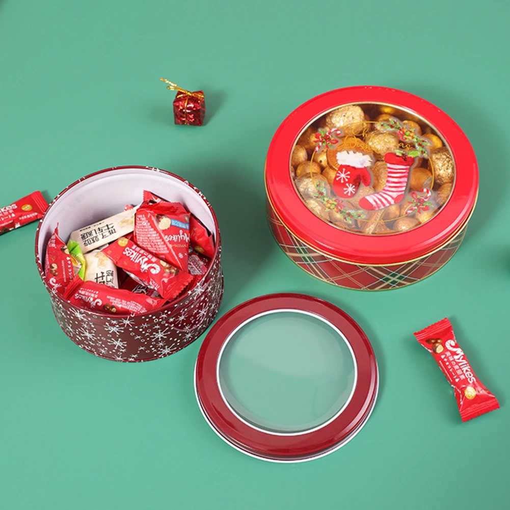 

Decorative Storage Festive Decoration Holiday Decorating Perfect Holiday Present Exquisite Craftsmanship For Biscuits