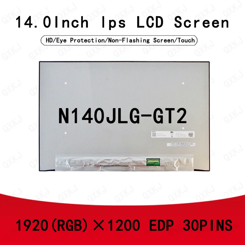 

30-контактный N140JLG-GT2 14,0-дюймовый 1920*1200 оптовая продажа для ЖК-экрана, замена монитора ноутбука, ЖК-экран