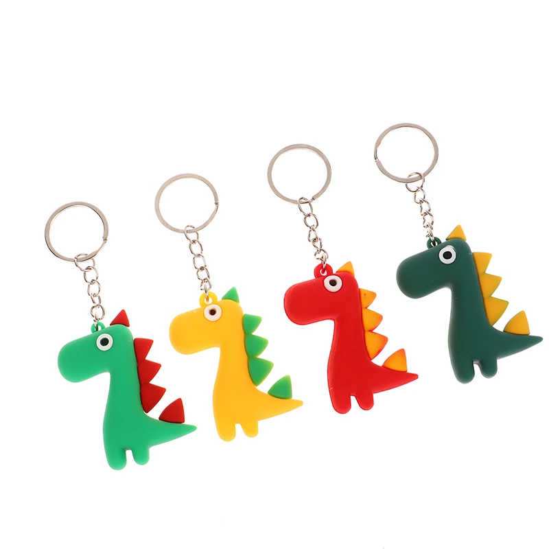 Portachiavi bambola dinosauro cartone animato ciondolo borsa creativa portachiavi ciondolo borsa regalo piccola 1 pz