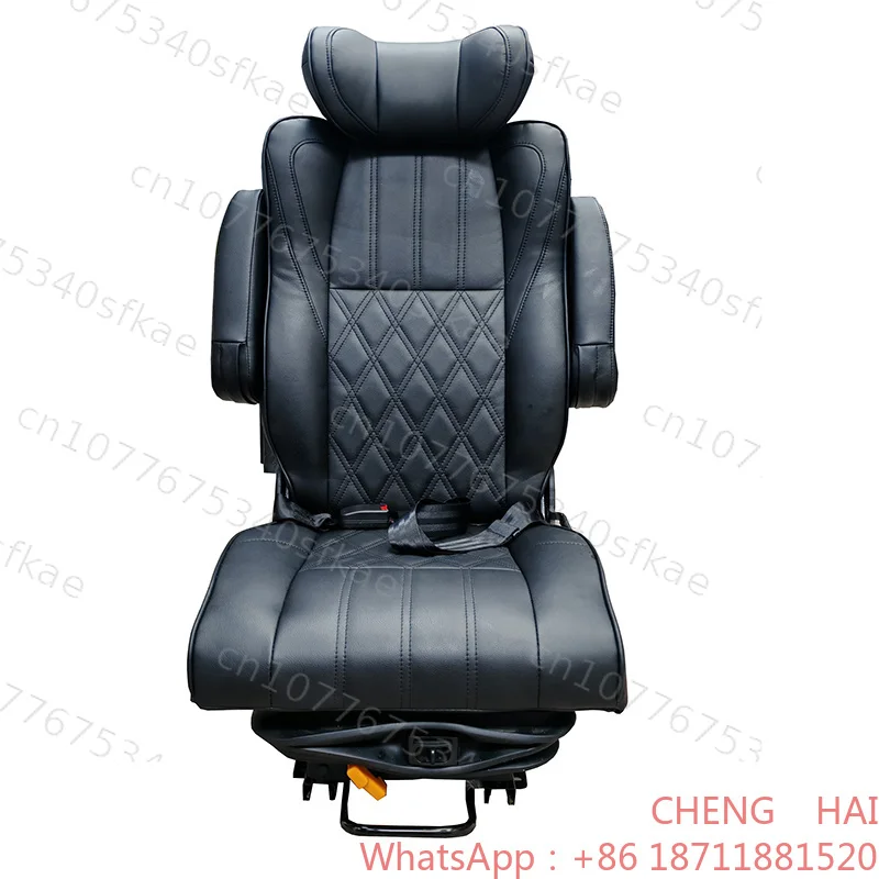 CustomizedHigh Quality Comfortable  Leather Air Suspension Universal Heavy Duty Truck Driver Seat Model L091 in Various Colors