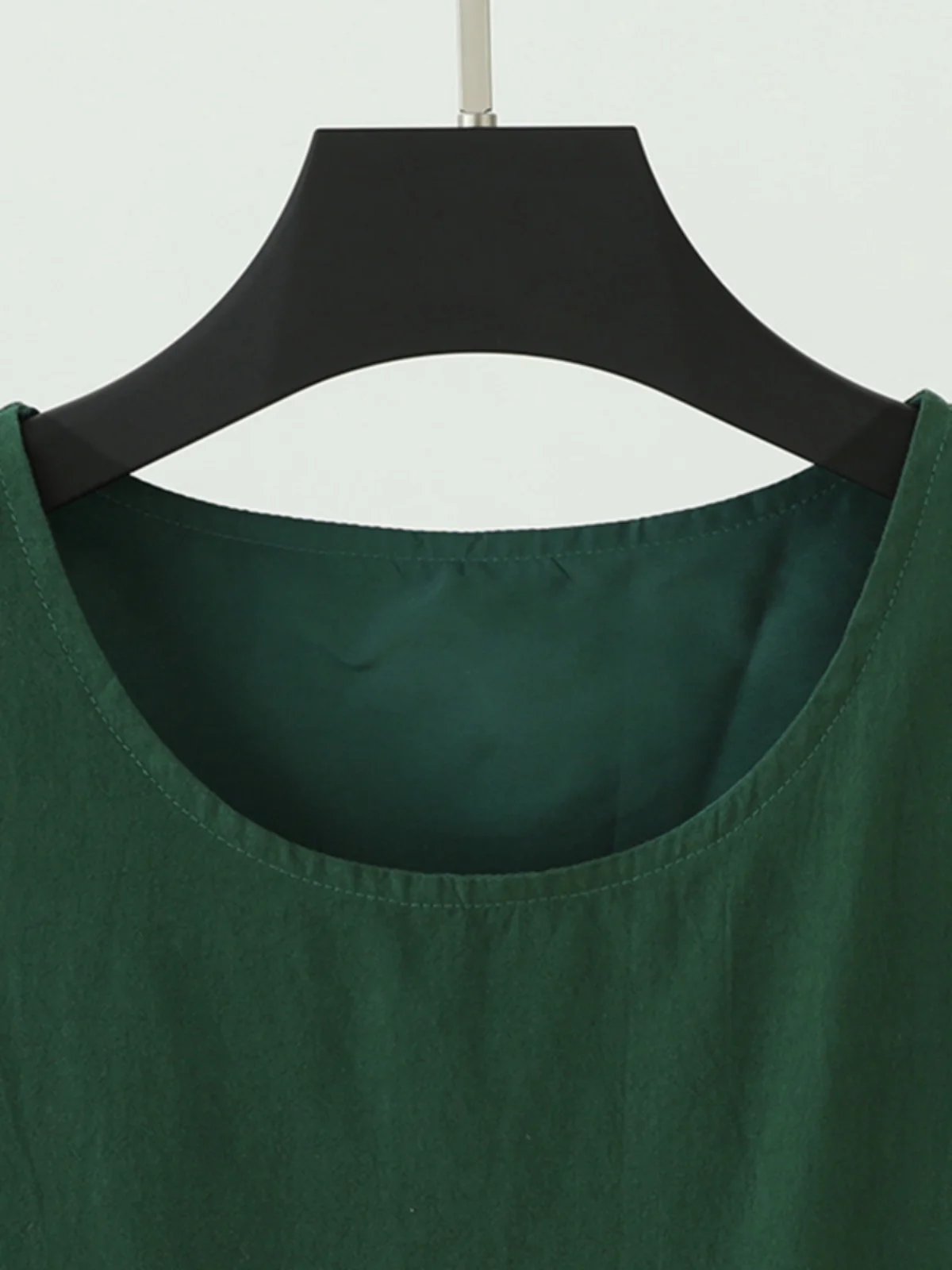 een verão solto feminino dr versátil idade-defng colete chá break saia doce redondo neline svel a linha mistura de algodão