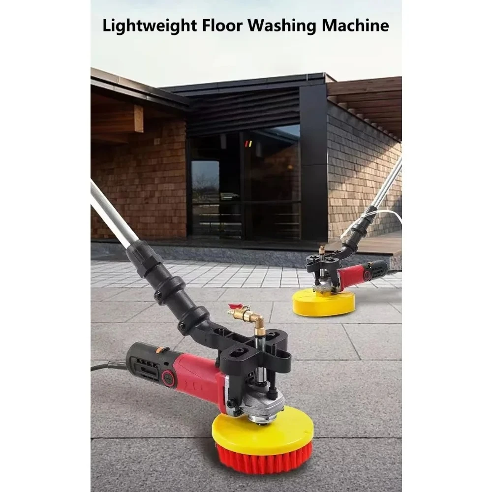 Household polishing and cleaning machine Stone crystal face tile Marble anti-alkali renovation Hand push type