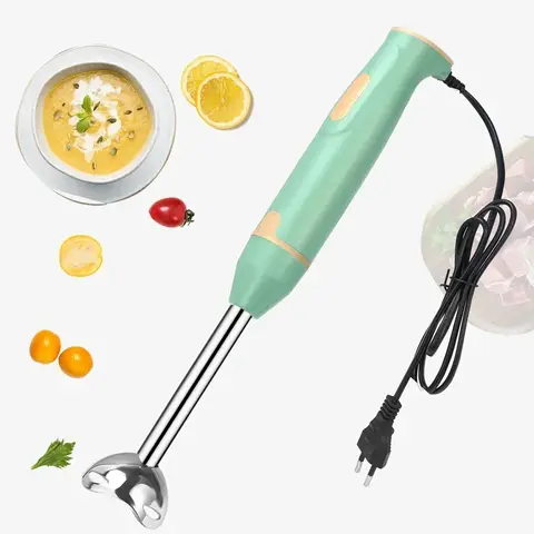 HOMEFISH Immersion Hand Stick Blender Electric Food Vegetable Grinder Handheld Stick Mixer for Smoothies Sauces