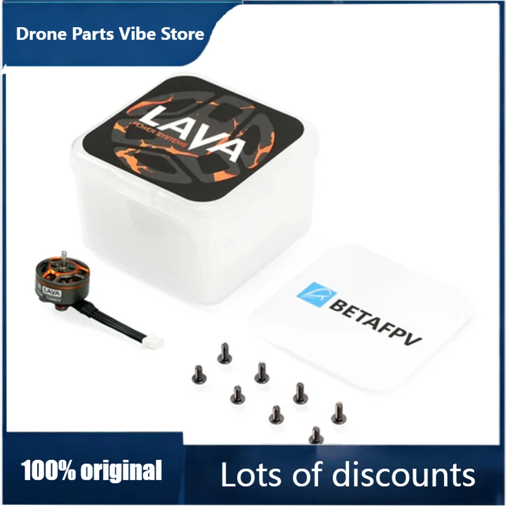

Бесколлекторный двигатель FyBETAFPV LAVA 1104 7200KV для FPV, 122.5 Вт, 10.2 А, легкий (5.3 г), совместим с Pavo20 Pro