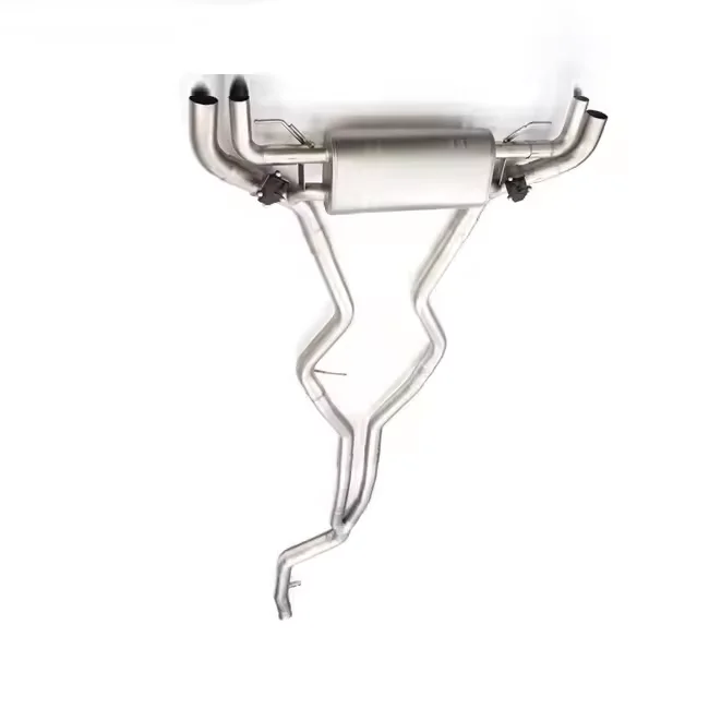 High Quality Valved Sport Exhaust System Titanium Valvetronic Muffler Exhaust Pipe Midpipe