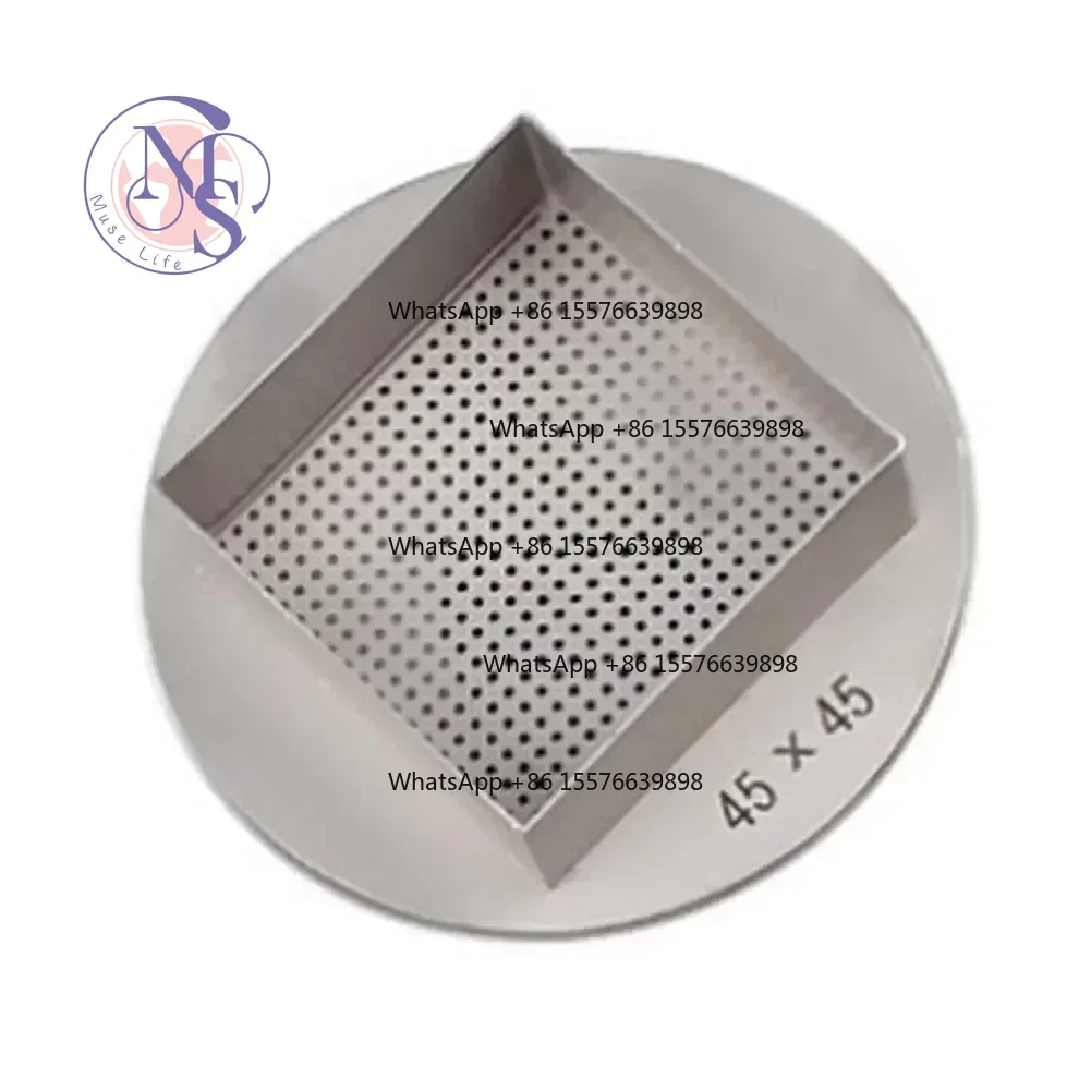 ZOCI- 45*45mm Hot Air Nozzle With Locking Screws Easy Install For Electronic Chip Rework Repair Tool