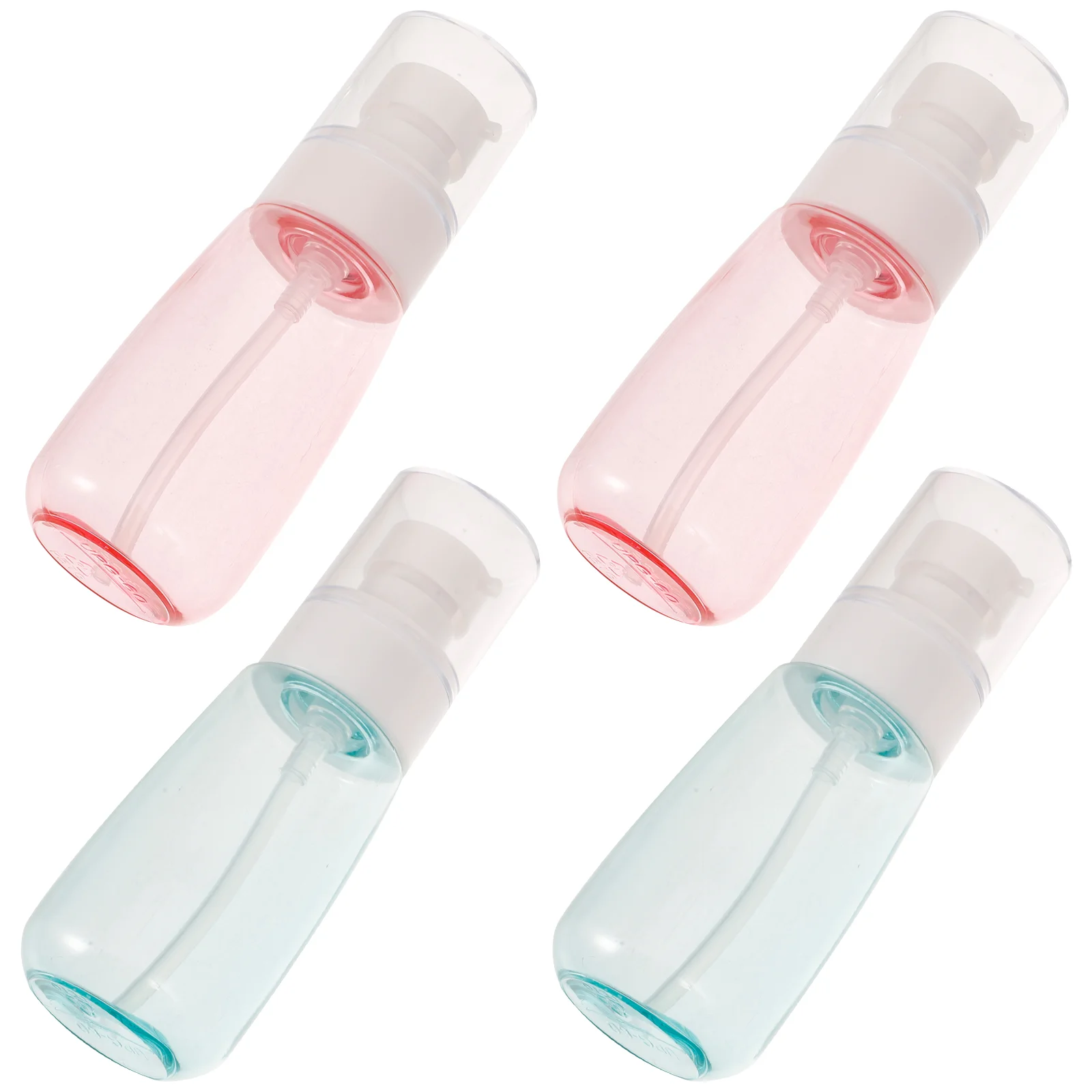 

4 Pcs Lotion Bottle Travel Bottles for Separeted Empty U Shaped Containers