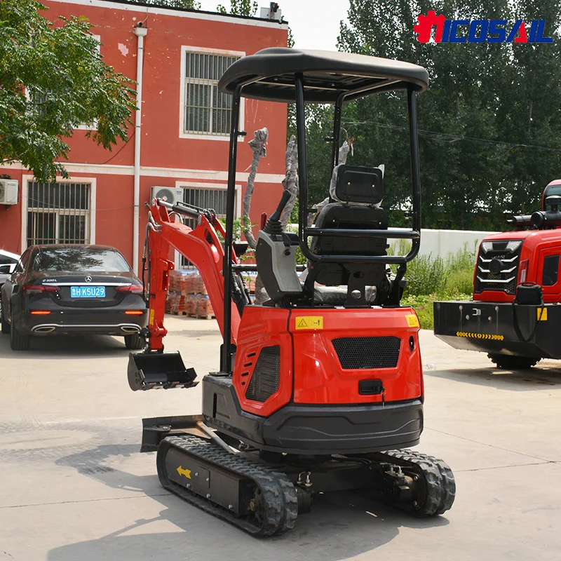 Nicosail 2 Ton Mini Excavators Affordable Price Digger Excavator Mini Pelle Chinese 1.8ton Small Excavator Machine for Sale