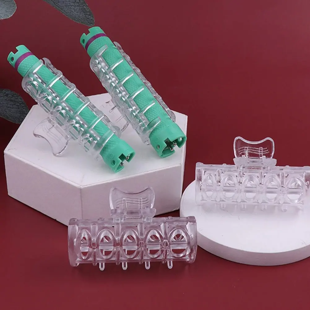 

6Pcs Hot Roller Clips Hair Curler Claw Clips Small Lightweight Hot Roller Clamp Hairdressing Tool Perfect for Salon Home Use