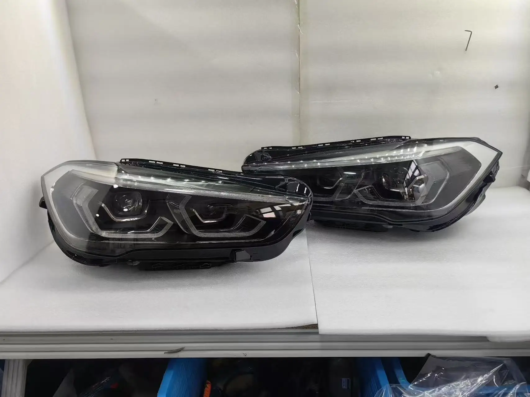 Suitable for 19-22 BMW X1 headlights F49 F48 high-end LED headlight assembly, original factory disassembly assembly