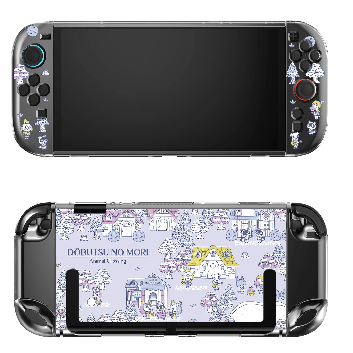 

Чехол для Nintendo Switch 2, док-станционный защитный чехол Kawaii Game ACNH Crossing TPU Switch 2, аксессуары, контроллер JoyCon