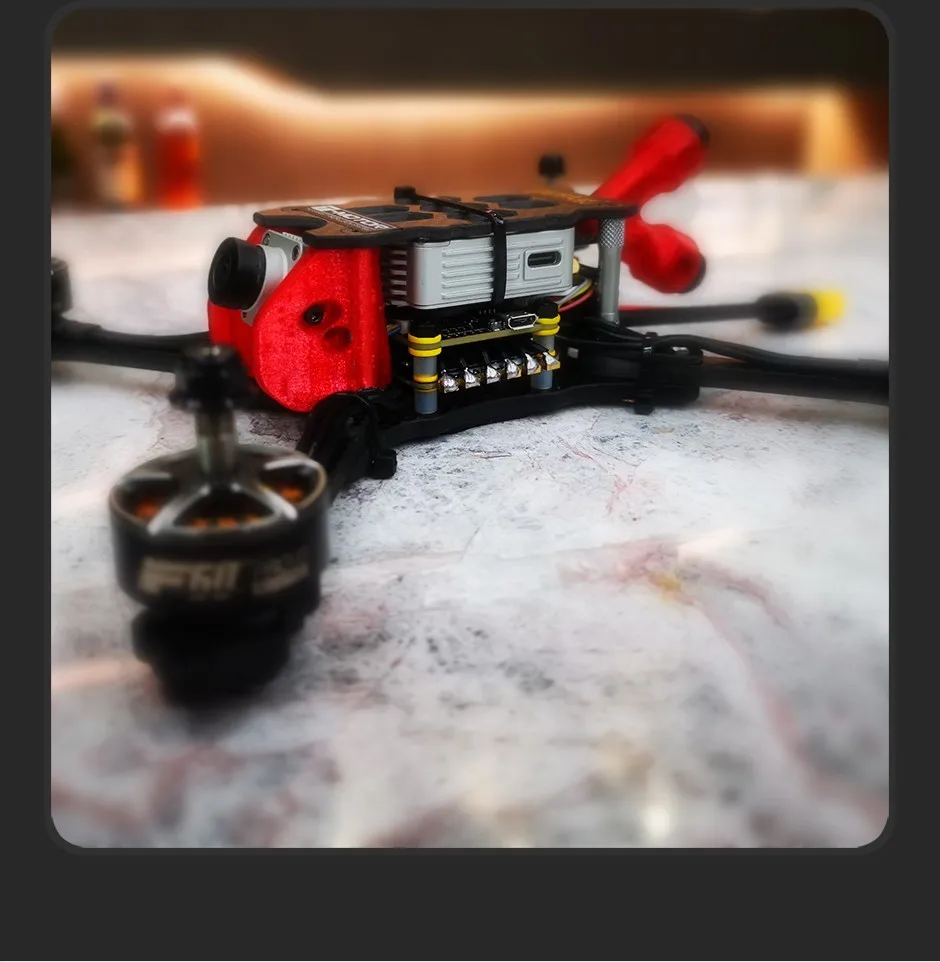 T-MOTOR F7 HD+F55A ProII 30x30 Stack 3-6S 4-in-1 يدعم القياس عن بعد وSBUS ESC Combo FPV Dr-one Stack