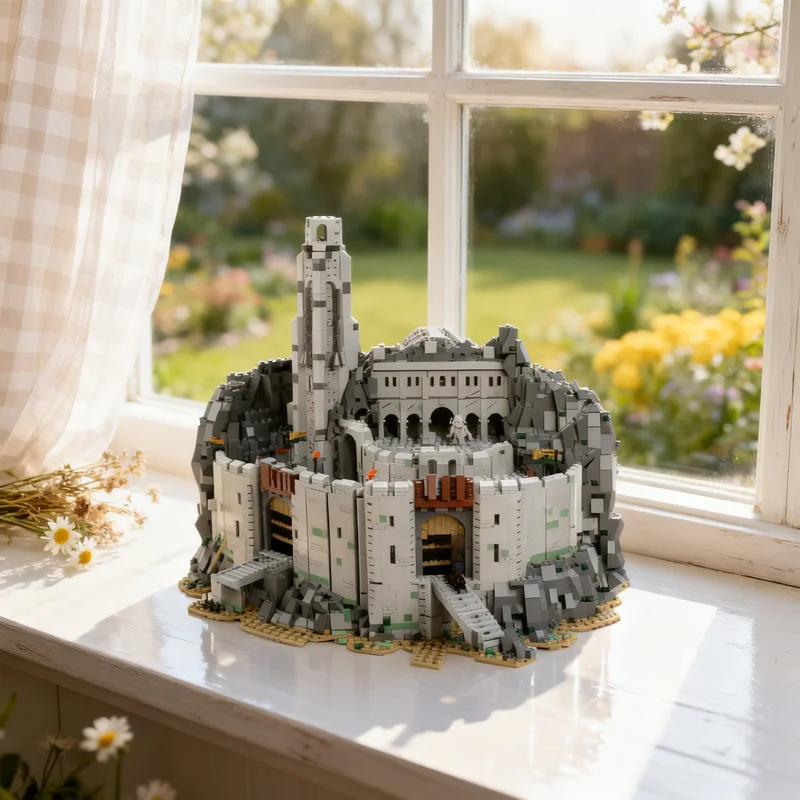 

12663pcs MOC Helm S Deep The Ultimate MOD Hobbit Lord Rings Model Building Blocks Creative Display Gift Collectible Decor Kids