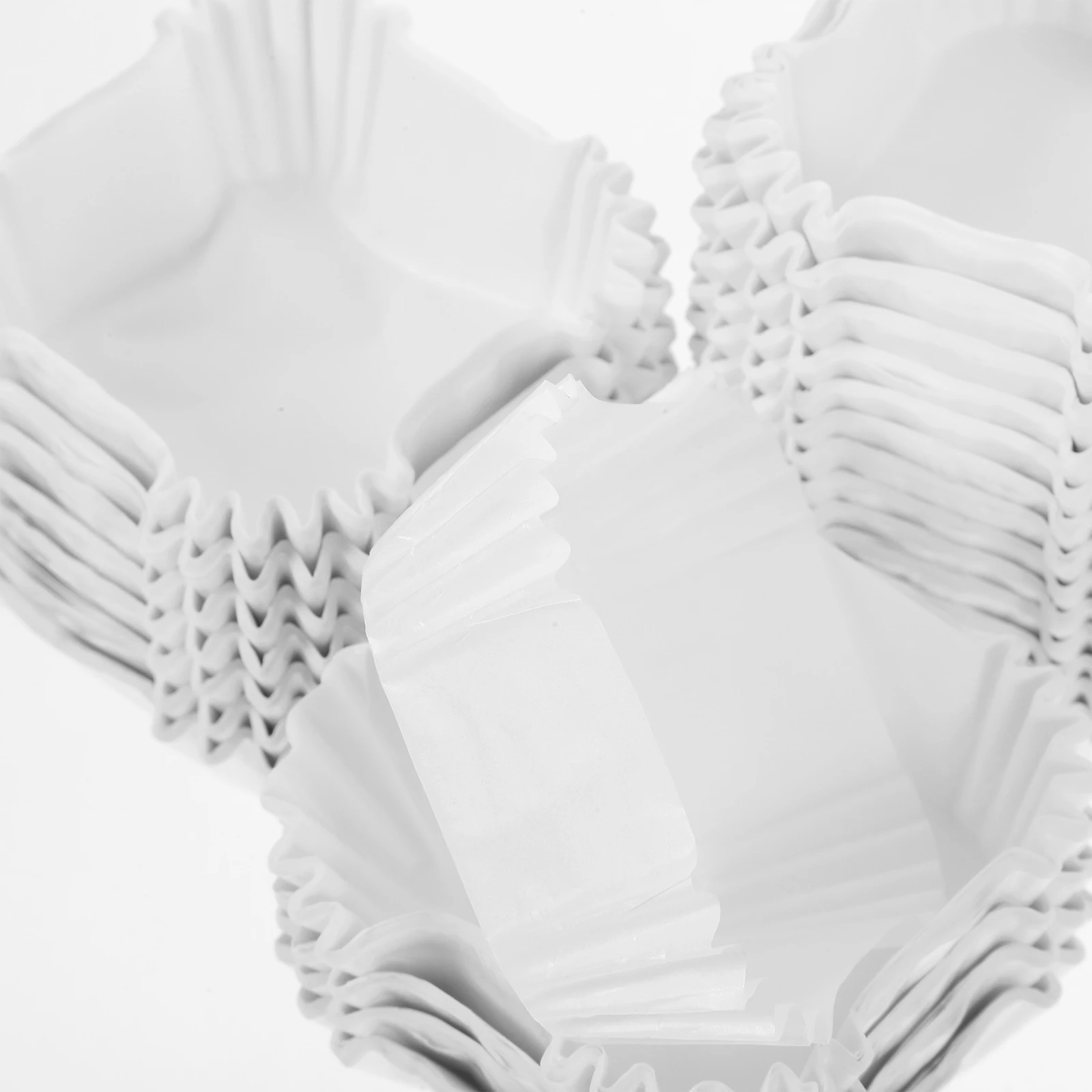 

1000pcs Square Cake Cups Large Muffin Liners White Paper Baking Supplies Cupcake Wrapper Non Stick Oil Proof Pastry Kitchen