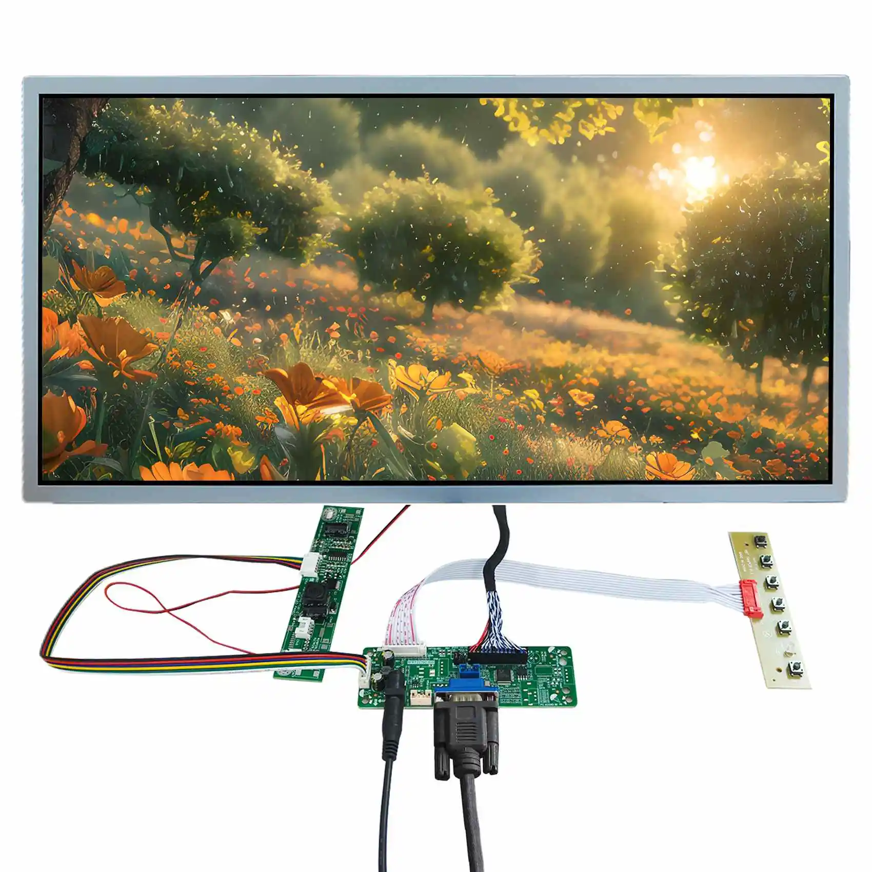 18.5 インチ VS185N81-250 1920x1080 LCD スクリーン LCD ドライバーボードキット付き