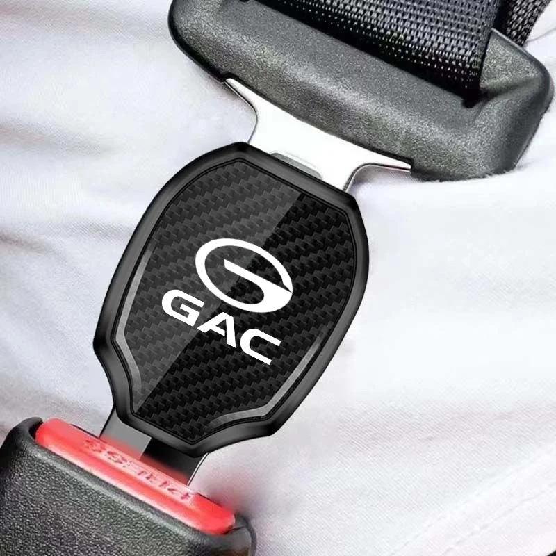 Car Seat Belt Clip Carbon Extender Lock Buckle Plug Interior Accessorie For GAC TRUMPCHI GS4 GS8 M8 Empow Emkoo Accessories