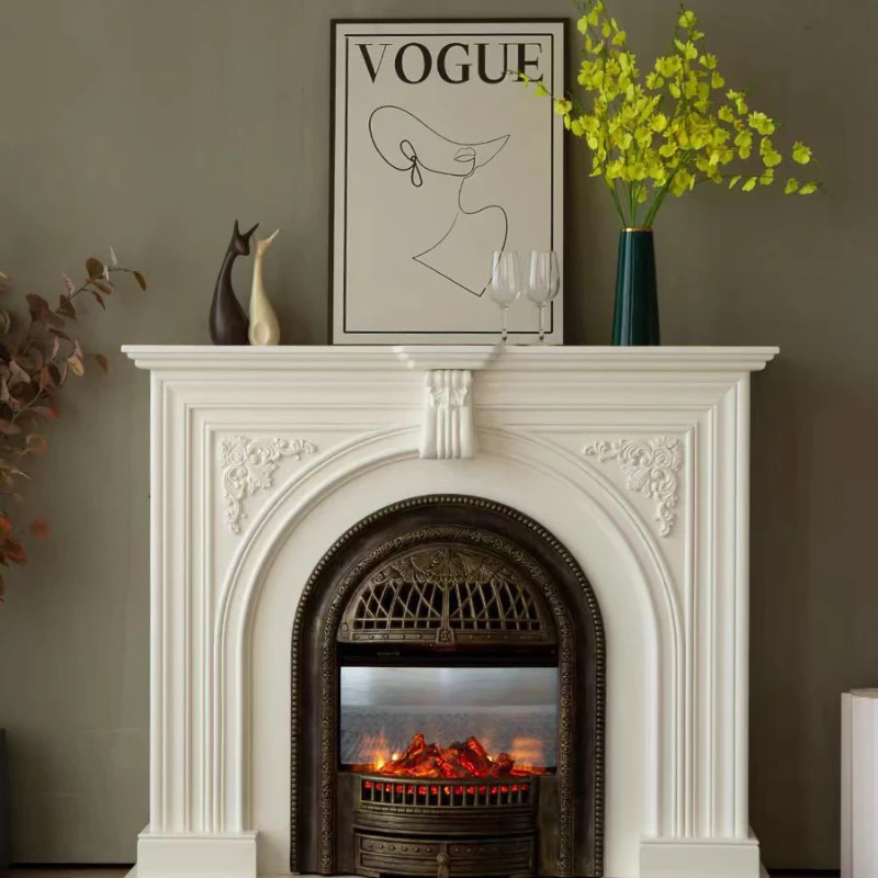 

Французская подставка под телевизор, шкафы для гостиной, имитация квартиры в европейском стиле, декоративный камин, простая входная мебель Kast JTL