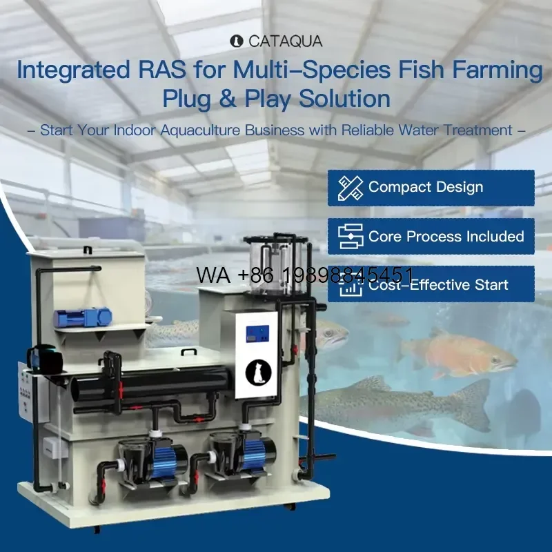 Wmwmnu Scalable Modular RAS System for Africa Catfish Small Scale Integrated Recirculating Aquaculture with Water Treatment