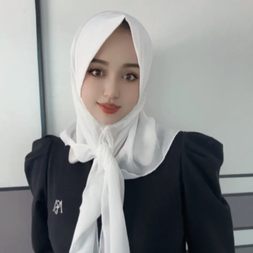 Scialli hijab musulmani morbidi per donna, berretto casual, regalo musulmano