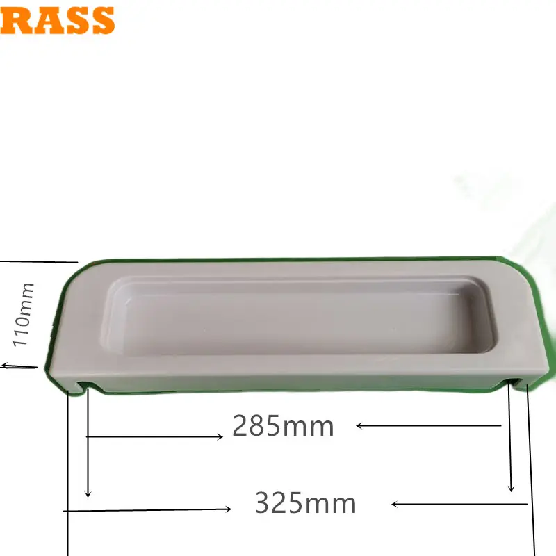 Water Drip Tray Spare Part Plastic Front Basin Replacement For Soft Serve Ice Cream Machines 1 PC 325mm X 110 mm