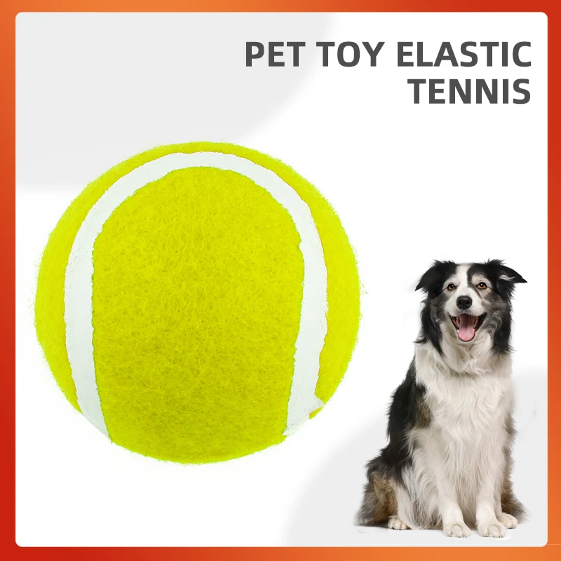 

Pets Favorite Dog Toy Tennis Balls Bite-resistant Dogs Puppy Teddy Training Product Chewing Interactive Toys Outdoor Pet Supplie