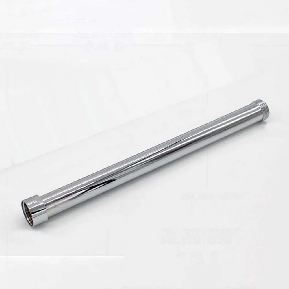 (G3/4 ") Chrome Runde Badezimmer Dusche Wasserhahn Rohr Extension Tube Bar Lba705