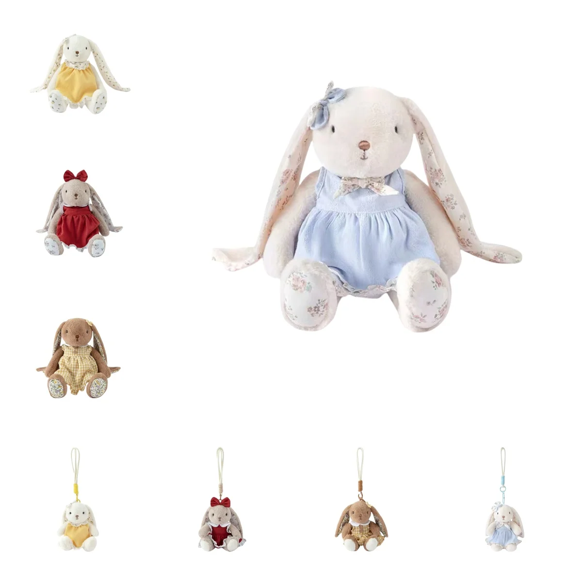 

Красивый мультяшный кролик, плюшевые игрушки, высокое качество, ручная работа, длинные уши, кукла-кролик, нежная милая детская кукла, подарок для девочек