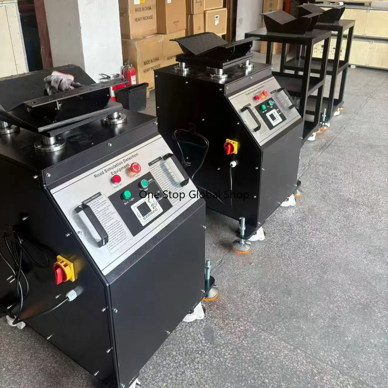 4500KG Load-bearing Abnormal Noise Detection Rotating Chassis Tester Vehicle Tools Chassis Suspension System