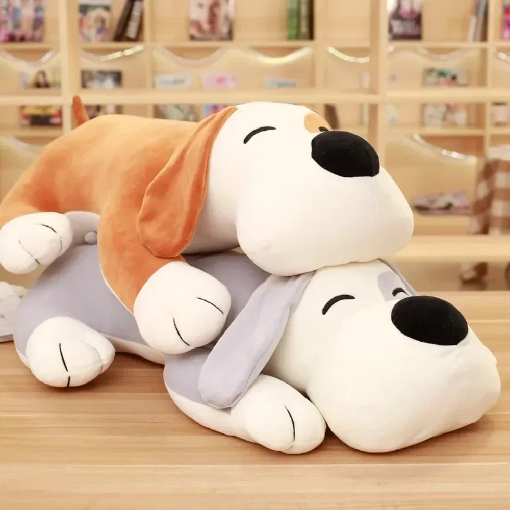 

Soft Dog Plush Hugging Pillow Dogs Plush Puppy Stuffed Animals Toys Cute Cuddle Doll Christmas Birthday Gift for Kids Boys Girls