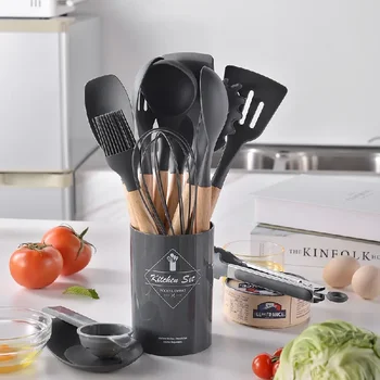 12PCS Silicone Utensil Set 4