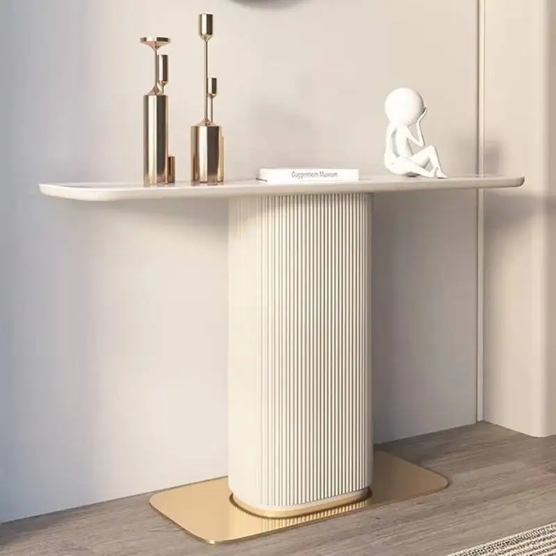 

Elegant Delicacy Corner Trendy Table Beauty Modern Unique Console Tables Quality Simple Mesa Esquinera De Sala Home Furniture