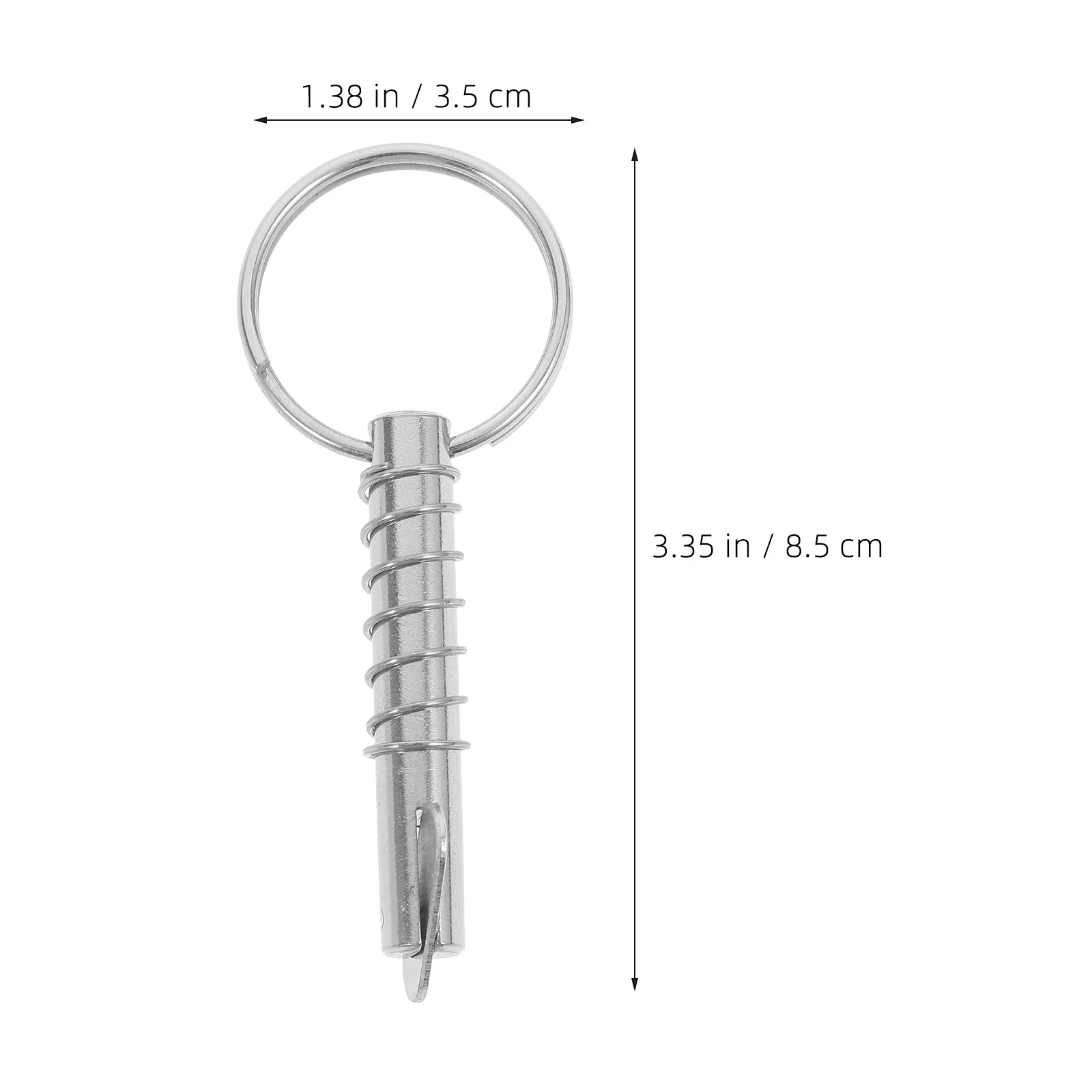 

8 X51mm Stainless Steel Quick Release Boat Hardware Safety Accessories Marine Parts Seawater Corrosion Resistance